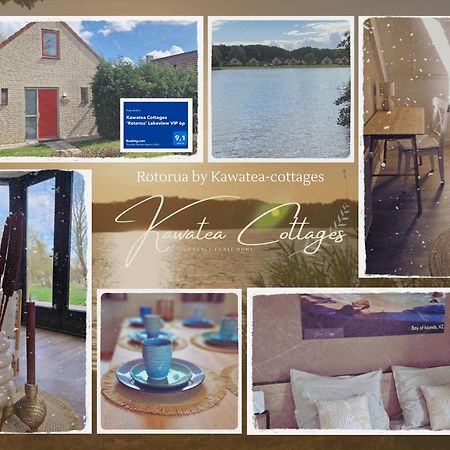 Lakeview 'Rotorua' 4-6 Pers By Kawatea Cottages Ewijk エクステリア 写真