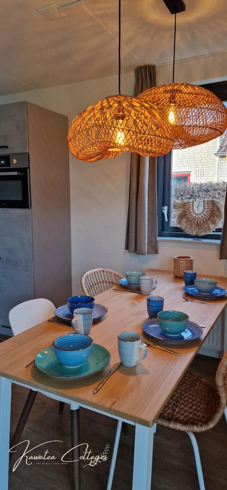 Lakeview 'Rotorua' 4-6 Pers By Kawatea Cottages Ewijk エクステリア 写真