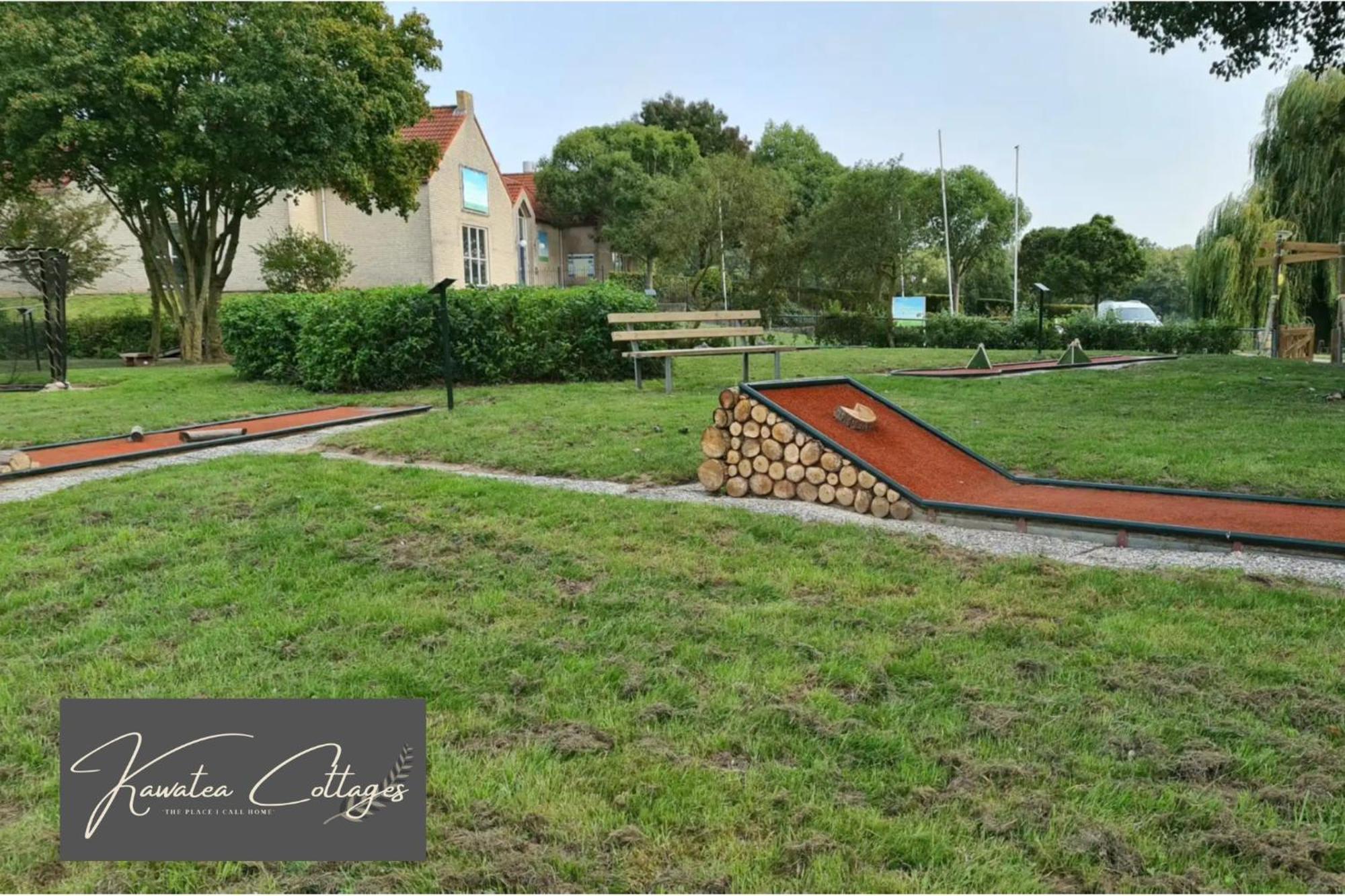 Lakeview 'Rotorua' 4-6 Pers By Kawatea Cottages Ewijk エクステリア 写真