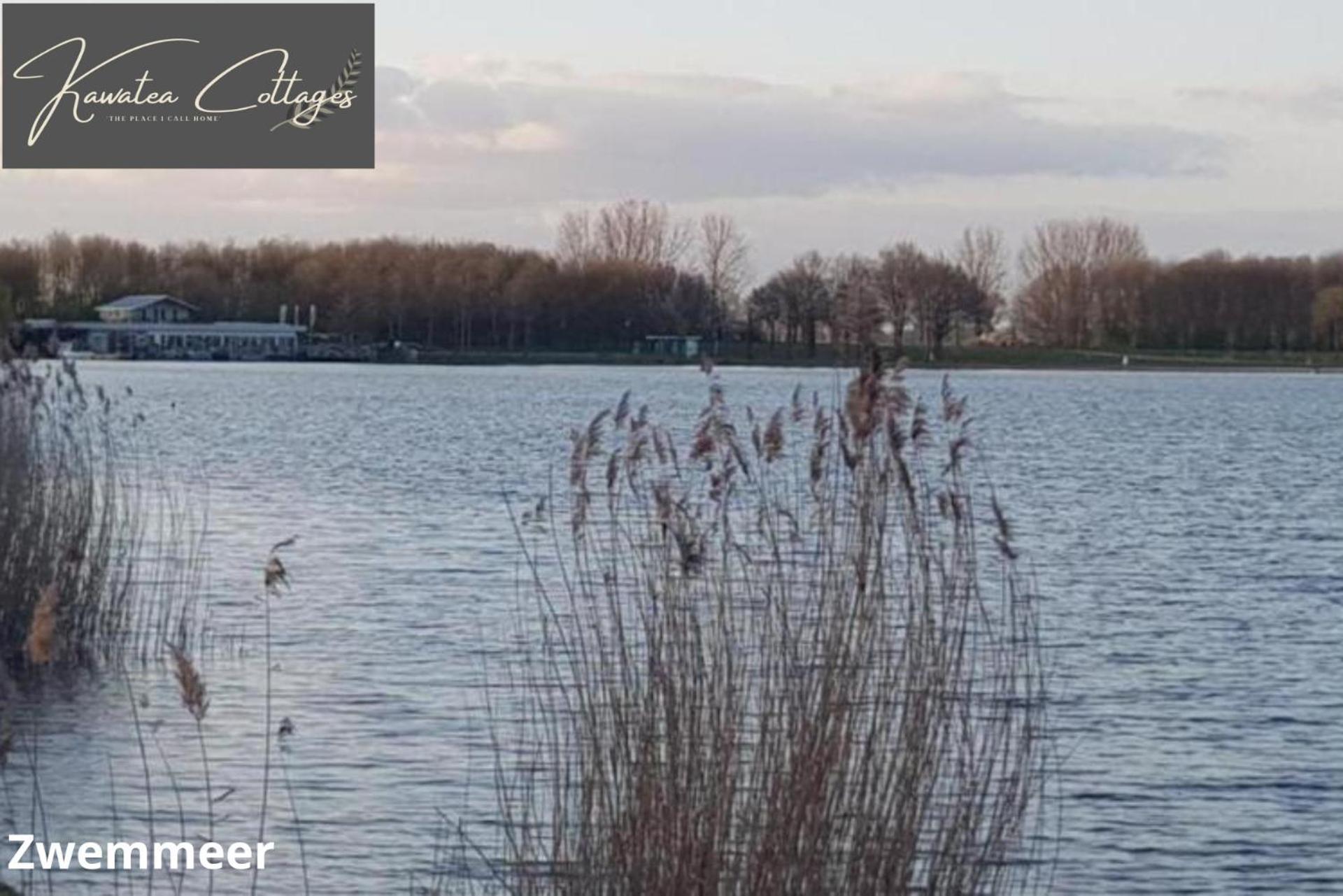Lakeview 'Rotorua' 4-6 Pers By Kawatea Cottages Ewijk エクステリア 写真