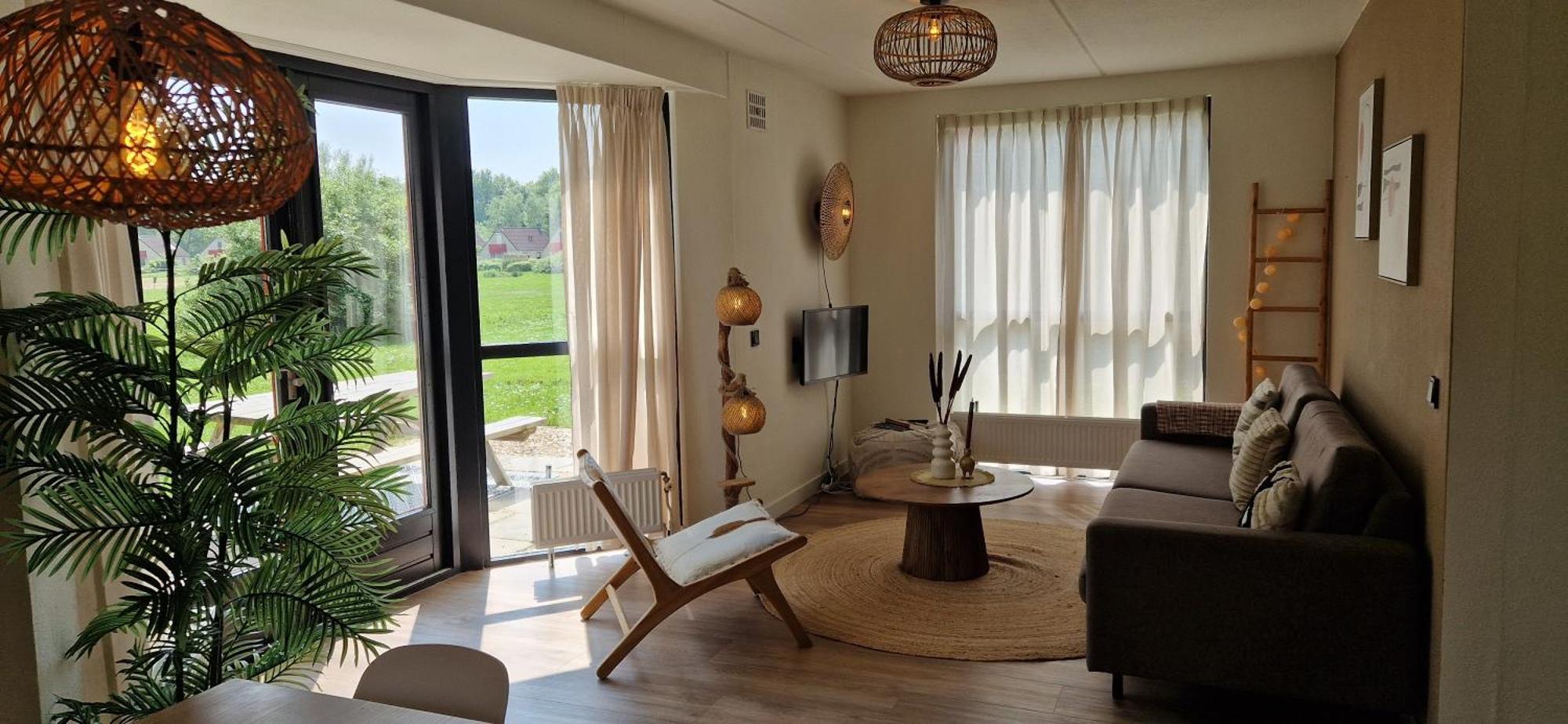 Lakeview 'Rotorua' 4-6 Pers By Kawatea Cottages Ewijk エクステリア 写真